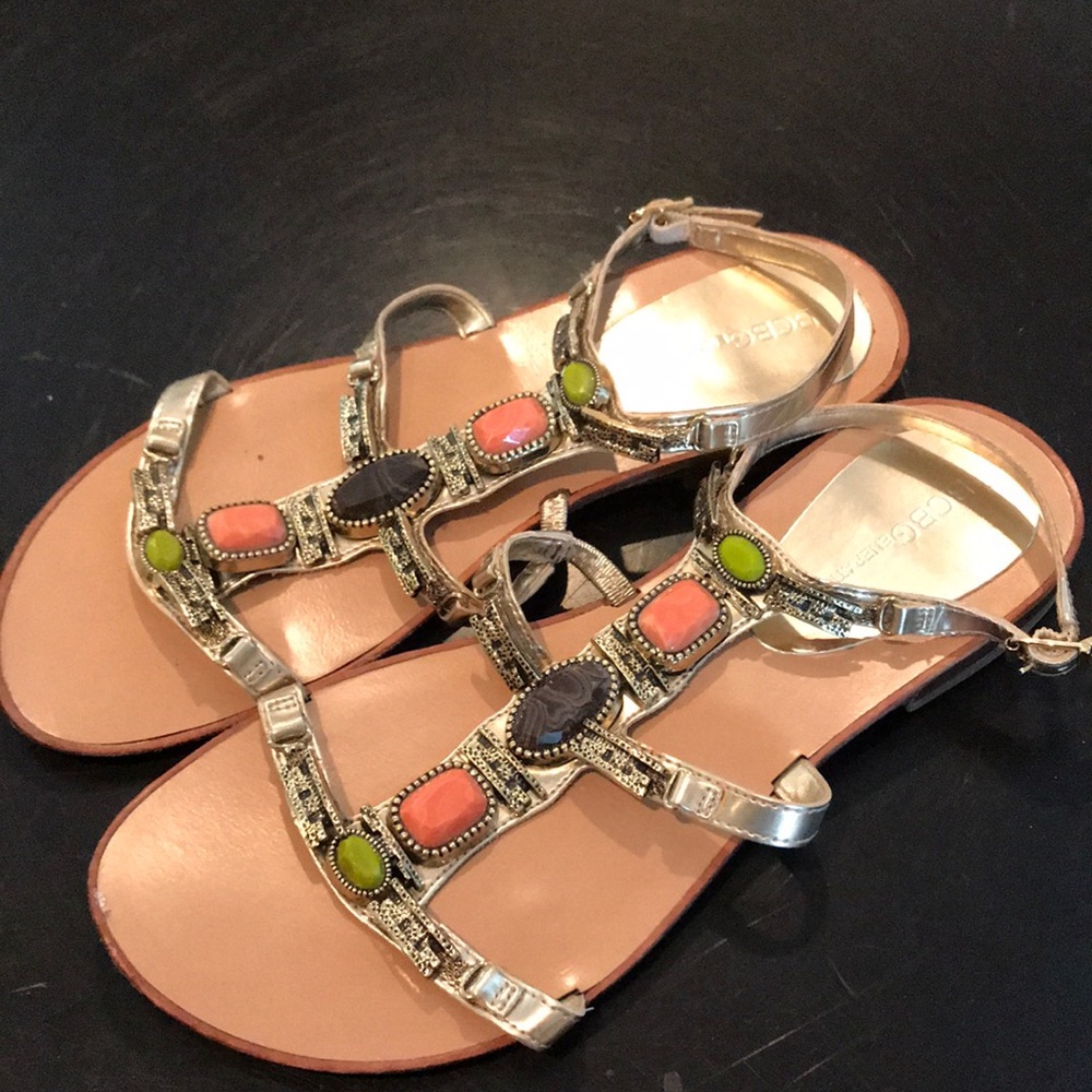 BCBGeneration jeweled sandal